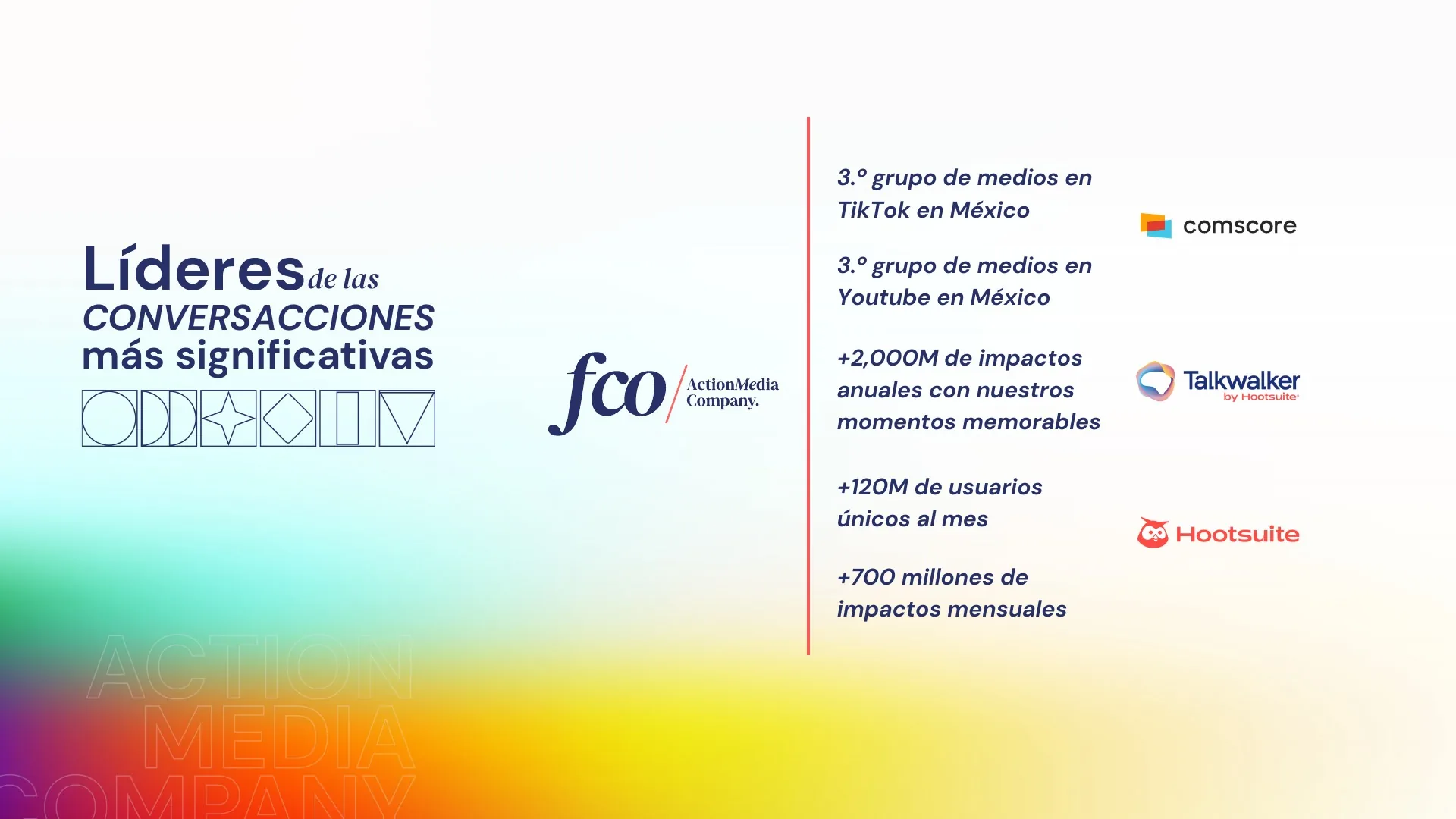 Lámina 22 de 26: Líderes de las conversacciones más significativas