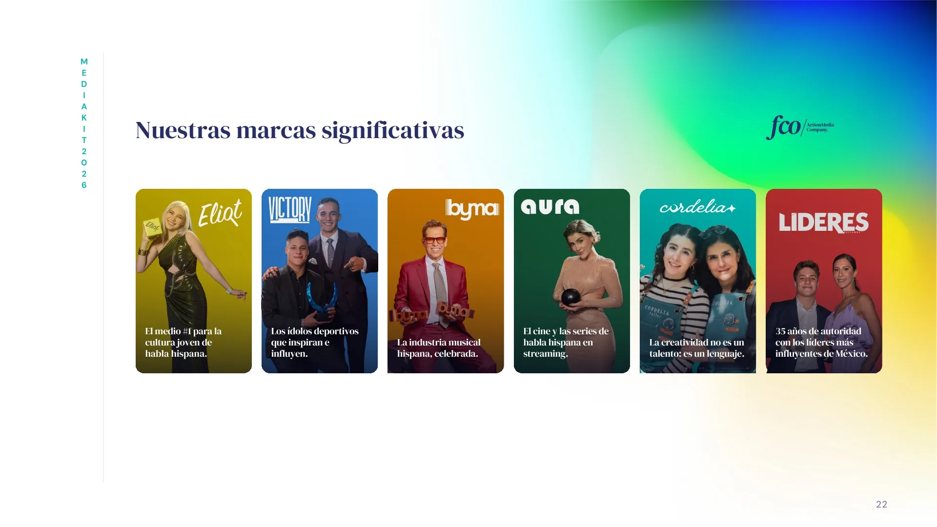 Lámina 23 de 26: Nuestras marcas significativas